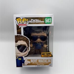 Bert Macklin #503 Parks and Rec Hot Topic Exclusive